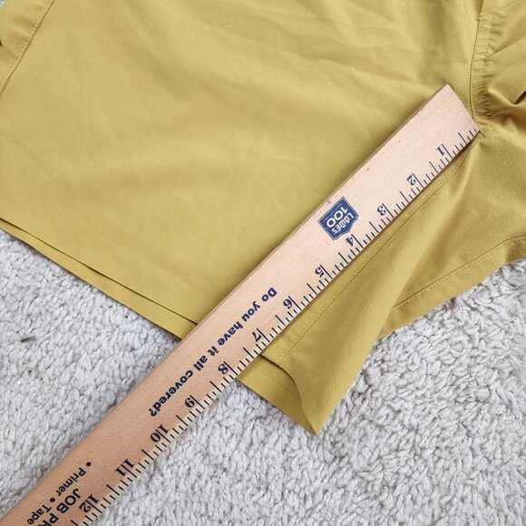 Ten Thousand Running Shorts Yellow 7" Interval Short Size Large L Huckberry Ruck - Picture 3 of 6